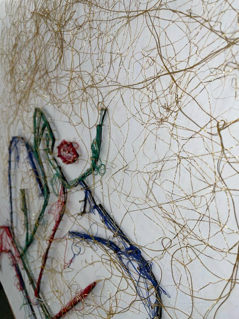 Original Contemporary Abstract Mixed Media by Isra Mohannad