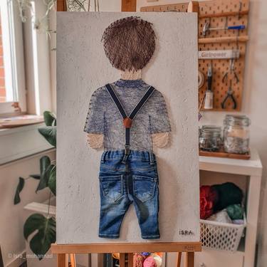 Original Contemporary Children Mixed Media by Isra Mohannad