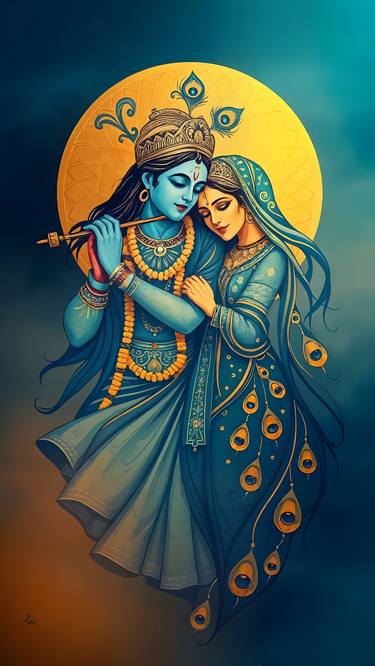 Original Abstract Expressionism Classical Mythology Digital by Lord Parameshvara