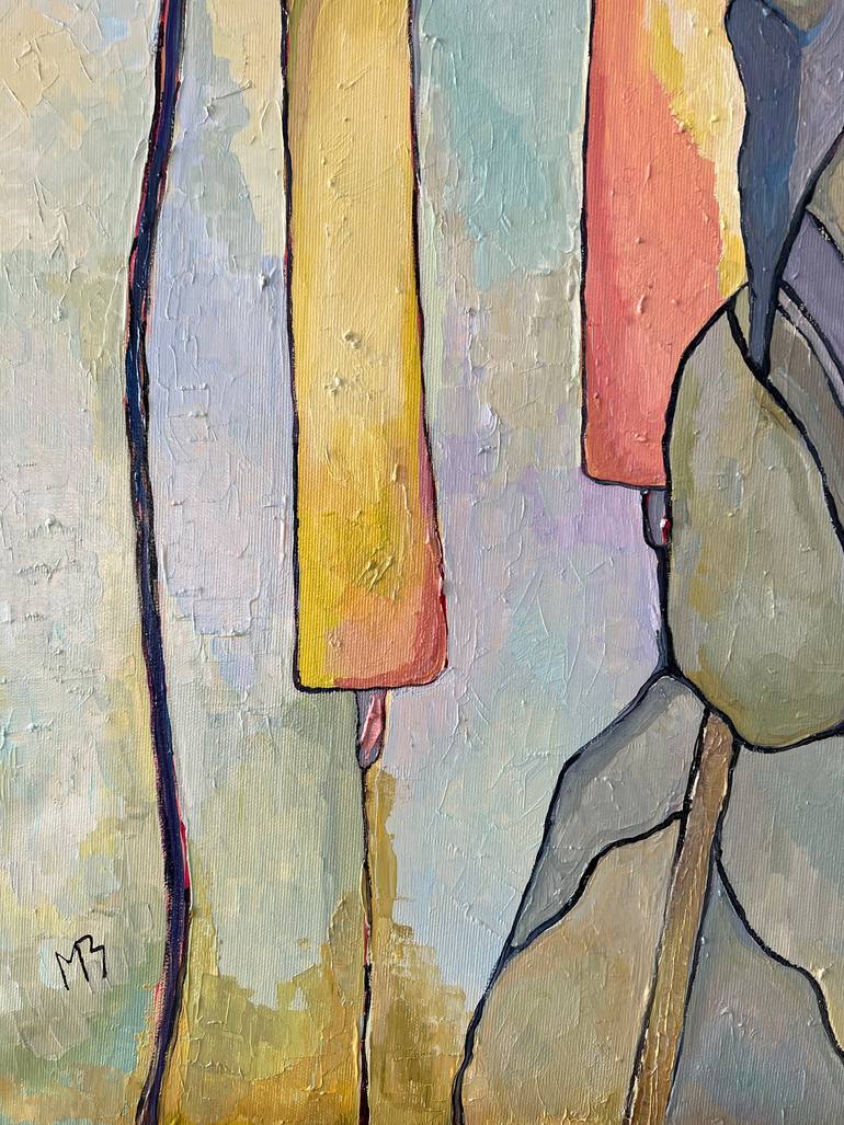 Original Abstract Expressionism Nature Painting by Mariya Zeltsman