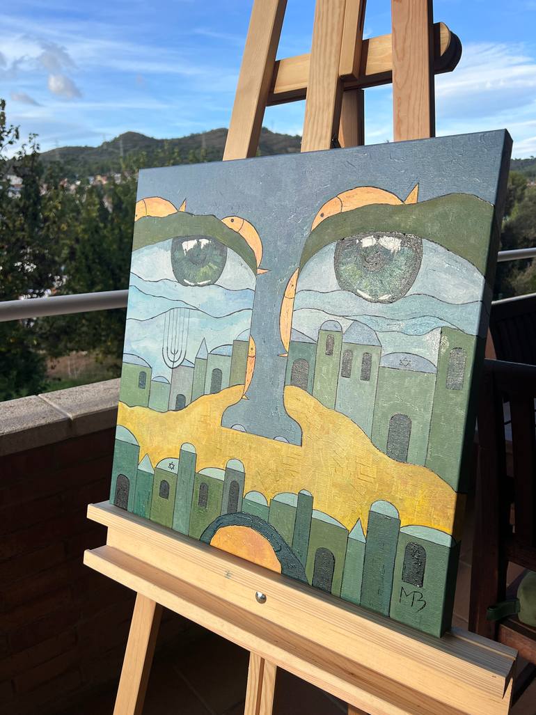 Original Contemporary Religion Painting by Mariya Zeltsman