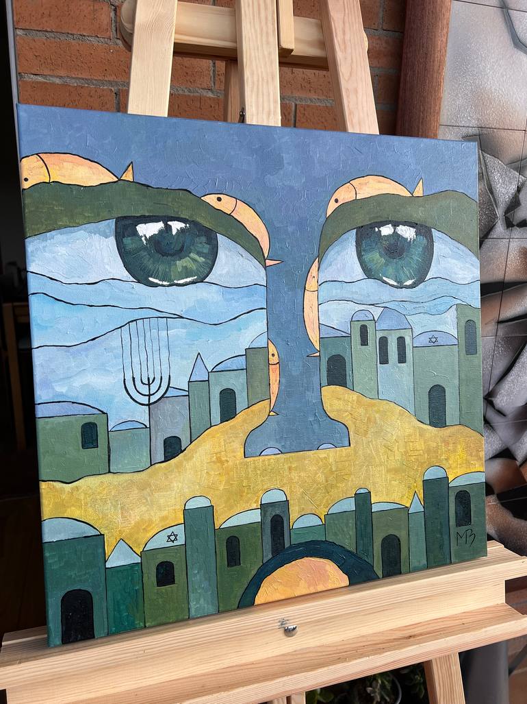 Original Contemporary Religion Painting by Mariya Zeltsman