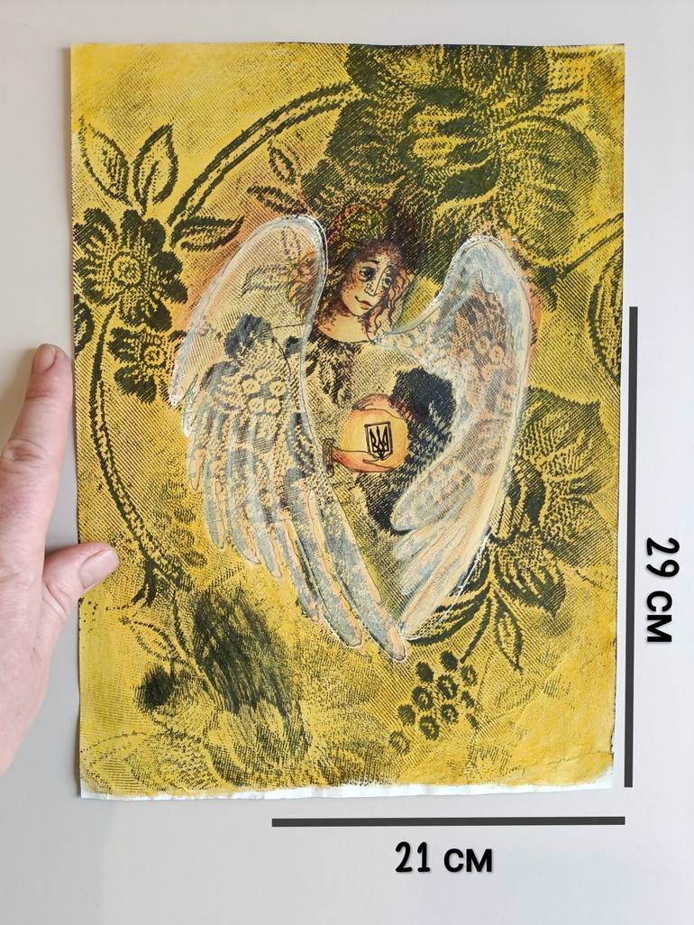 Original Art Deco Patterns Mixed Media by Viktoriia Hunina