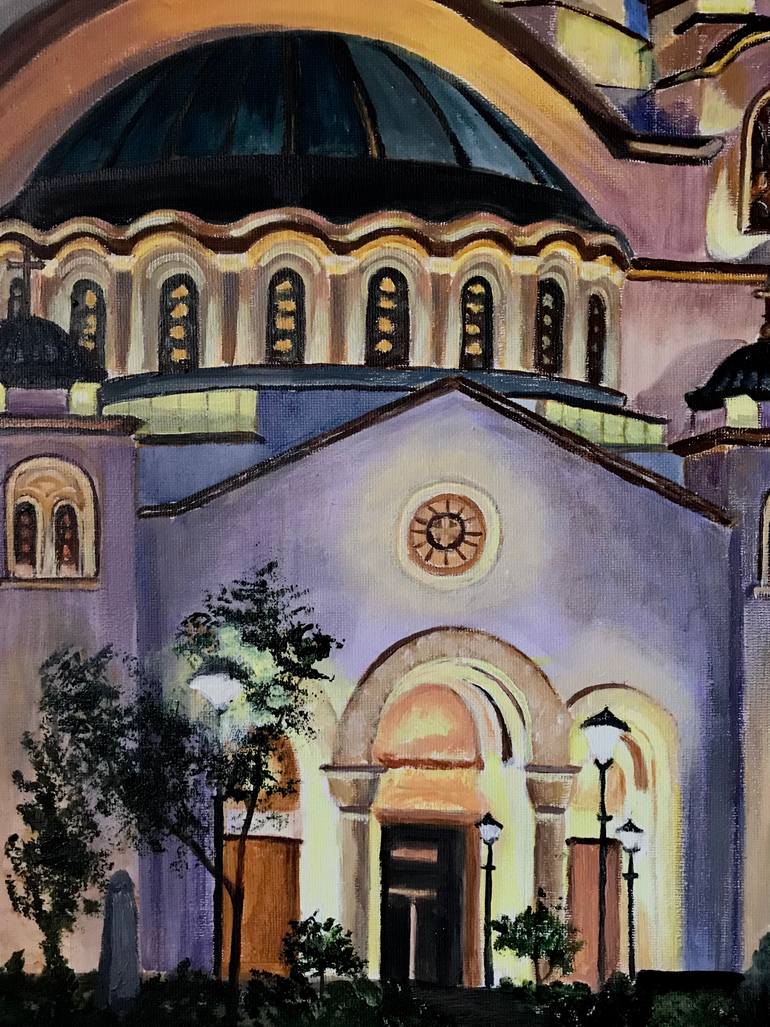Original Photorealism Religion Painting by Natalia Glazunova
