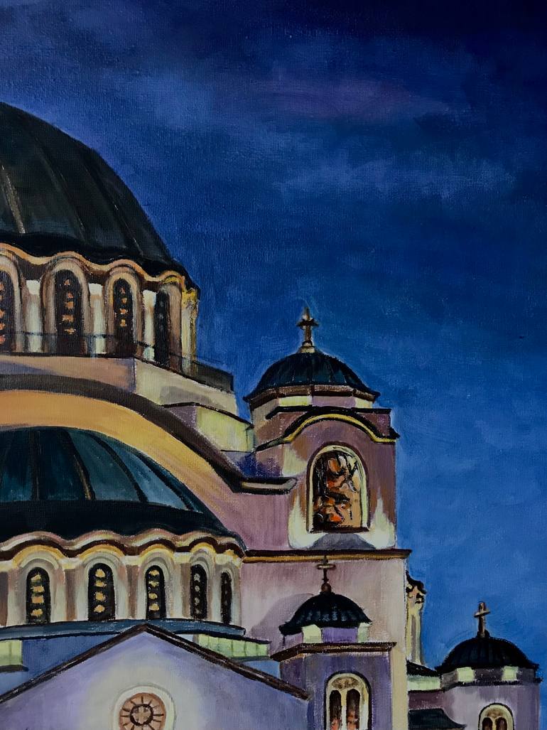Original Photorealism Religion Painting by Natalia Glazunova