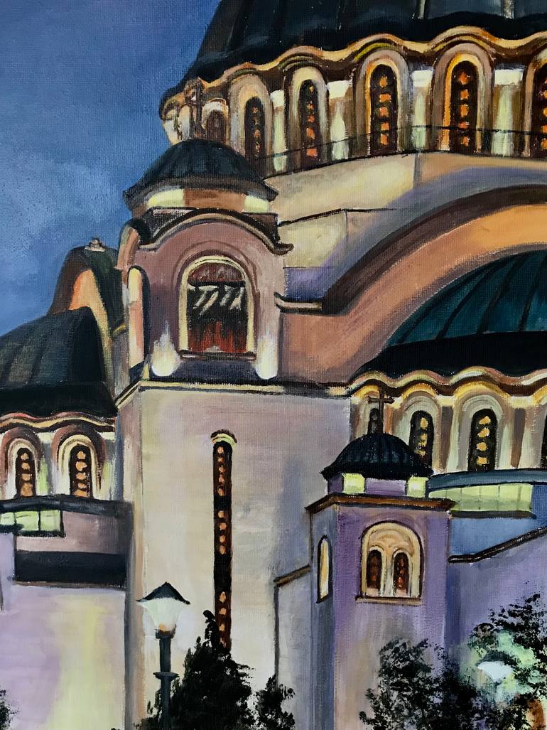 Original Photorealism Religion Painting by Natalia Glazunova