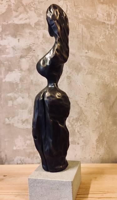 Original Art Nouveau Women Sculpture by Pia Bohr