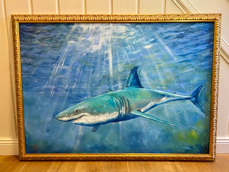 Original Impressionism Animal Painting by Thomas Kühl