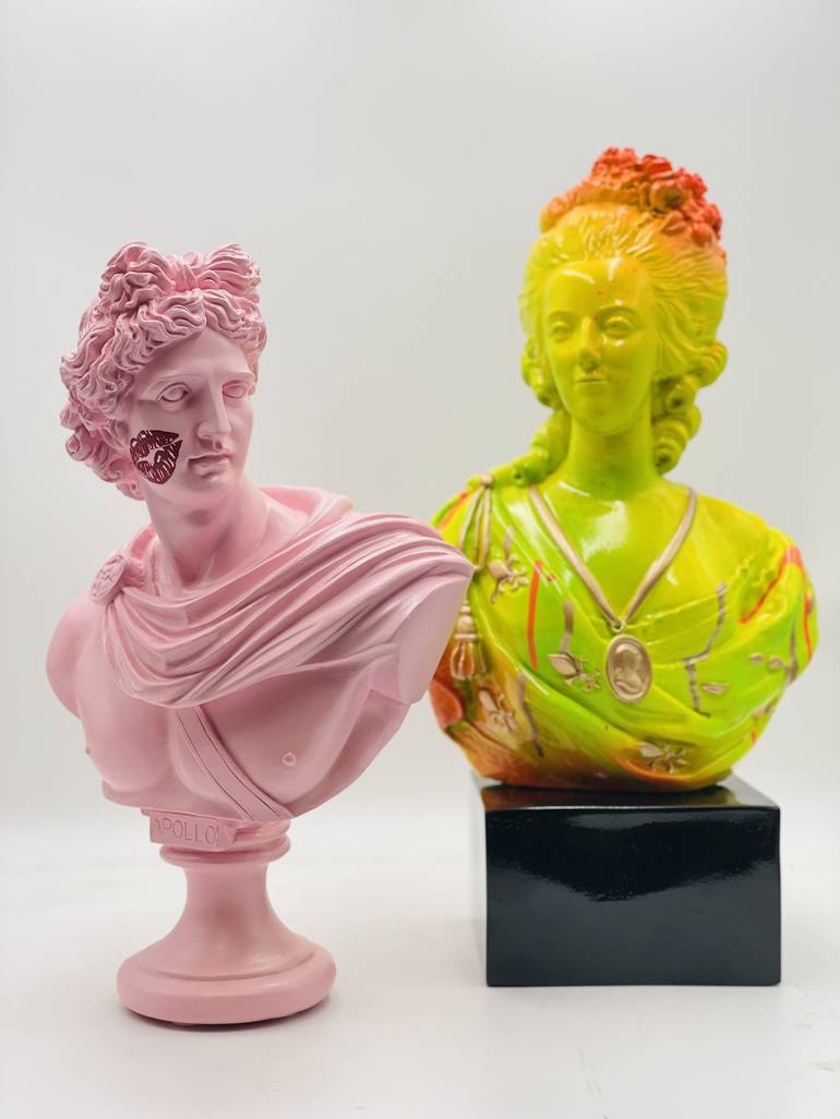 Original Art Deco Women Sculpture by Ahu Didem Sever