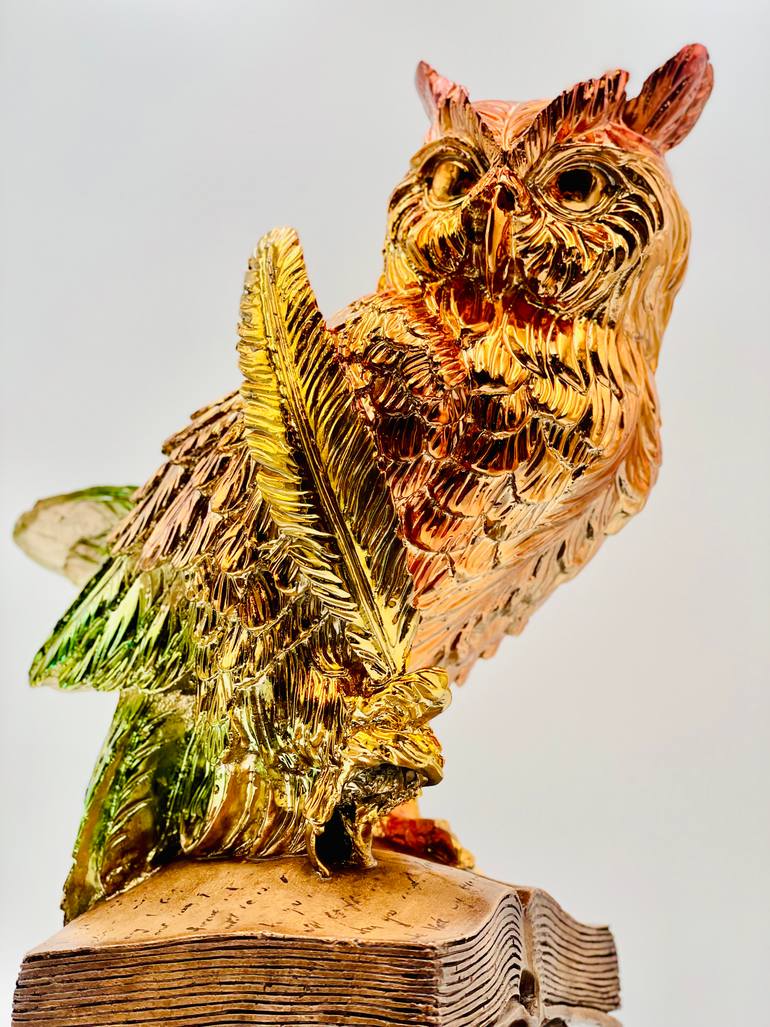 Original Art Deco Animal Sculpture by Ahu Didem Sever