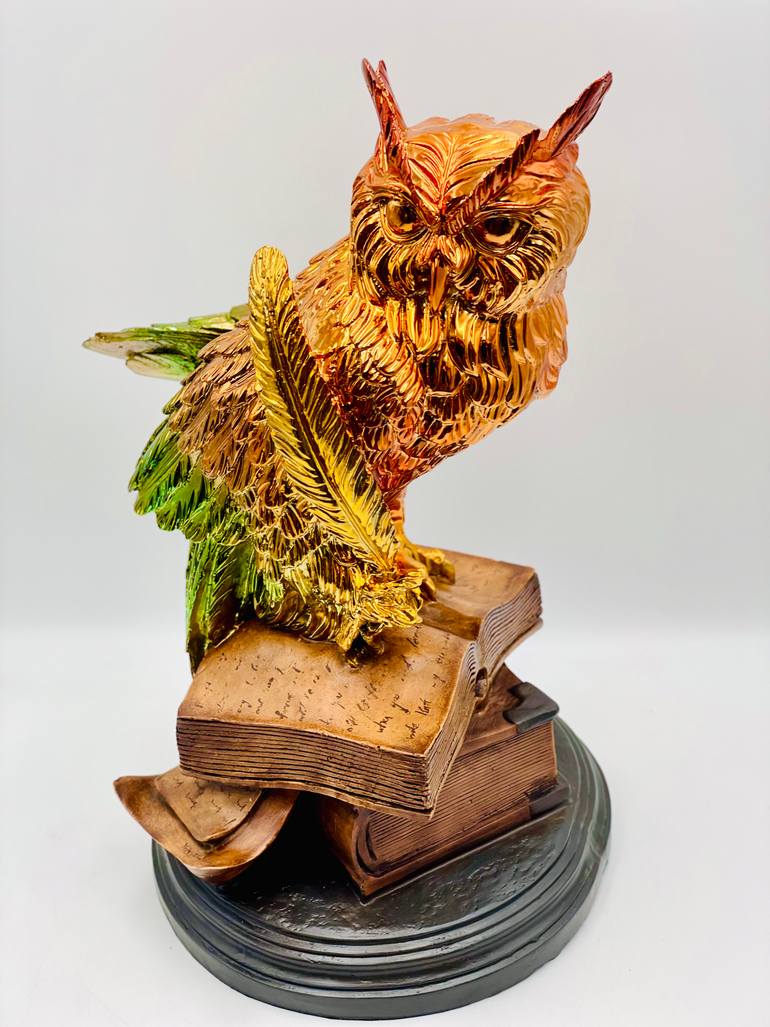 Original Art Deco Animal Sculpture by Ahu Didem Sever