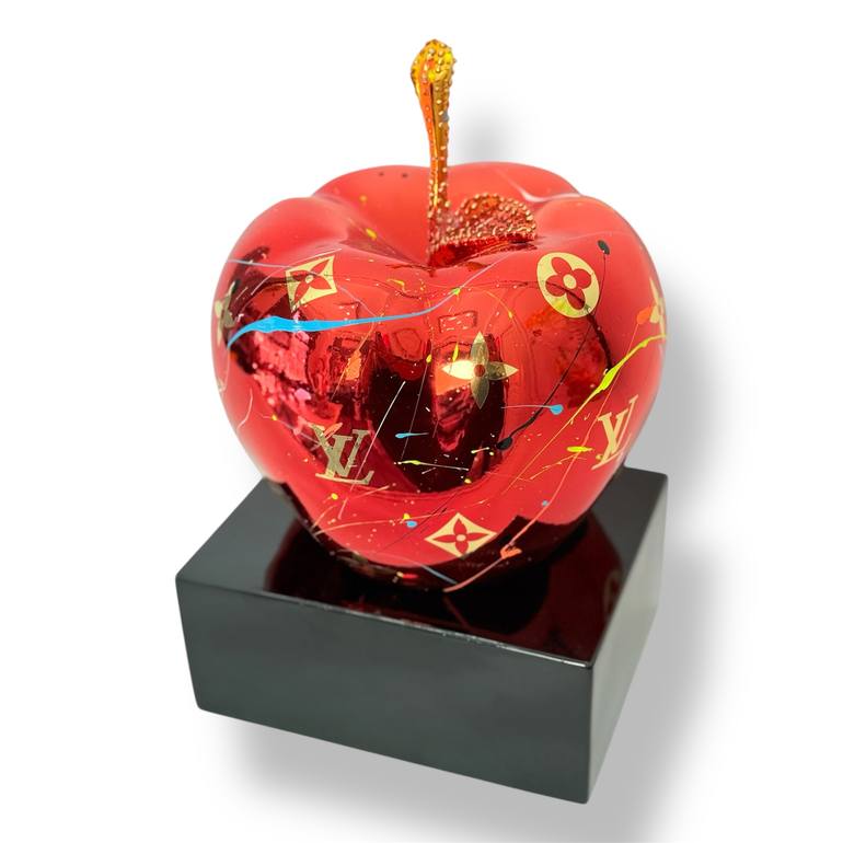 Original Art Deco Graffiti Sculpture by Ahu Didem Sever