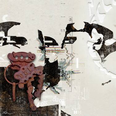 Original Glitch Abstract Digital by Rory Minchin