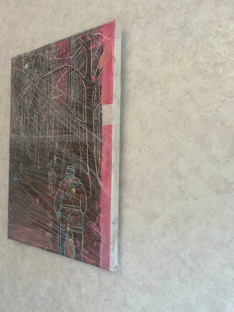 Original Contemporary People Mixed Media by Sara Owusu-Ansah