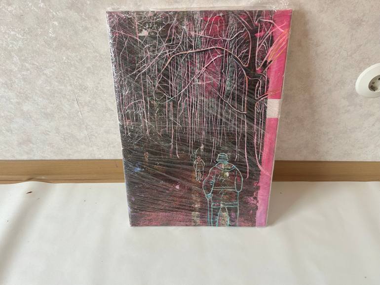 Original Contemporary People Mixed Media by Sara Owusu-Ansah