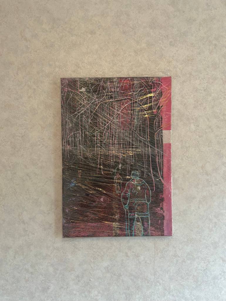 Original Contemporary People Mixed Media by Sara Owusu-Ansah