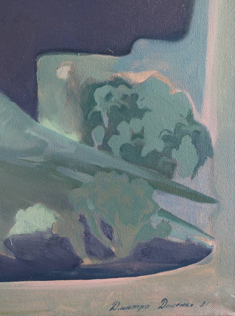 Original Figurative Animal Painting by Dmytro Dotsenko
