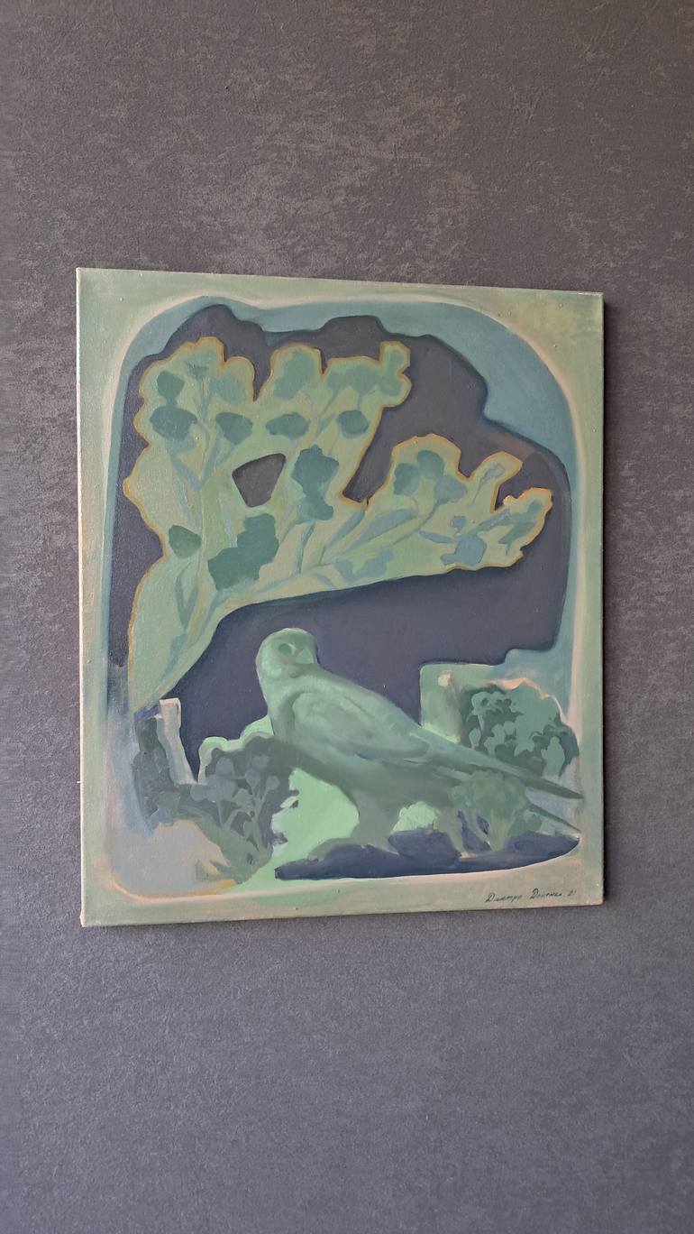 Original Figurative Animal Painting by Dmytro Dotsenko