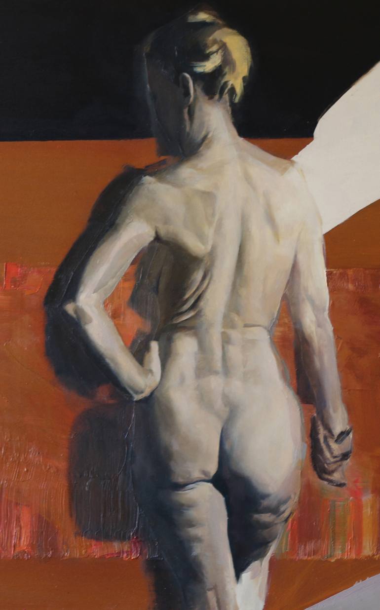 Original Figurative Body Painting by Dmytro Dotsenko