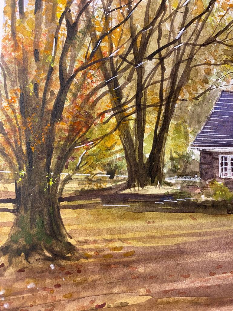Original Realism Landscape Painting by Boris Reyt