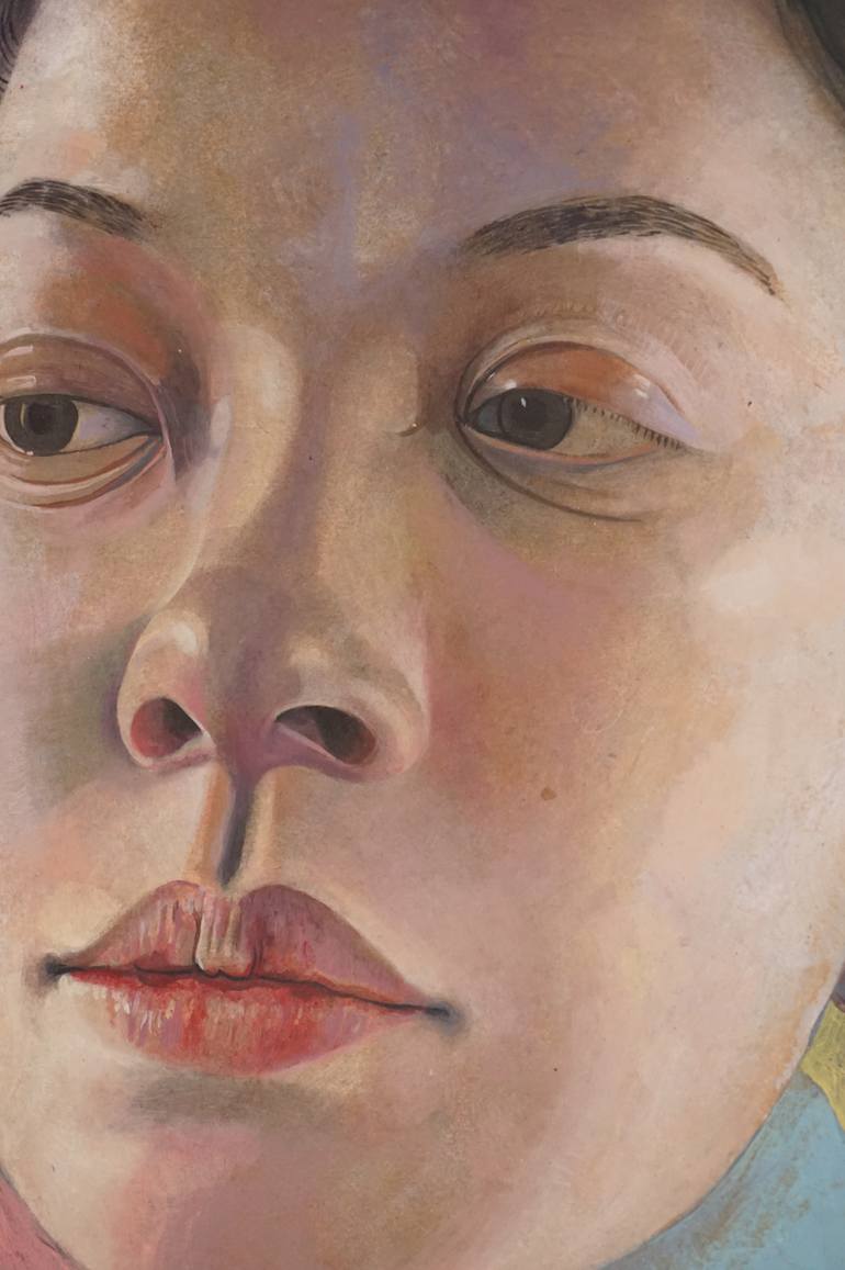 Original Figurative Women Mixed Media by Molina Pardo