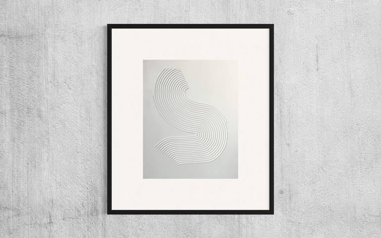 Original Minimalism Abstract Painting by Maria Levi