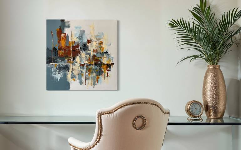 Original Contemporary Abstract Painting by Maria Levi