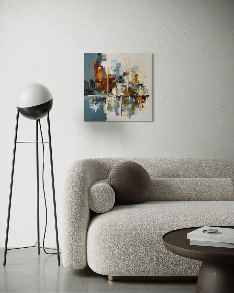 Original Contemporary Abstract Painting by Maria Levi