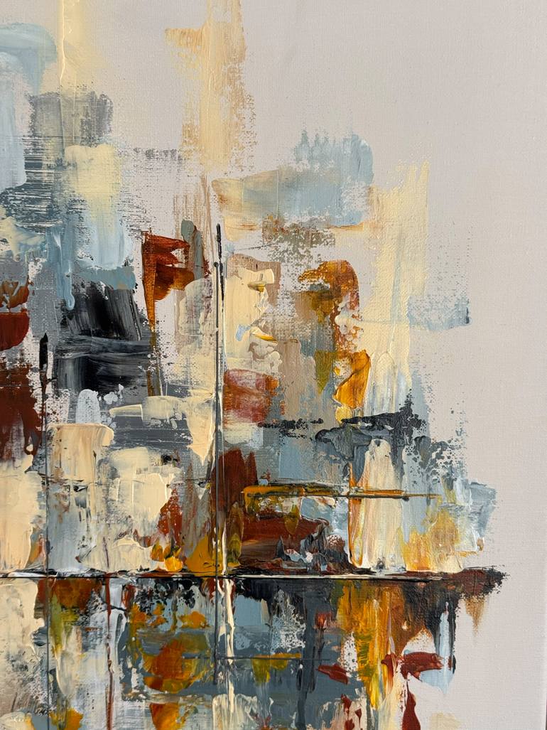 Original Contemporary Abstract Painting by Maria Levi