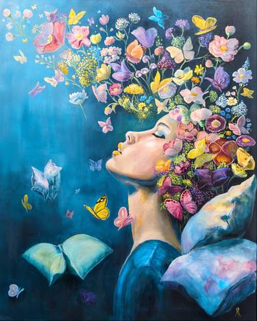 Original Conceptual Floral Digital by Anna Bogh