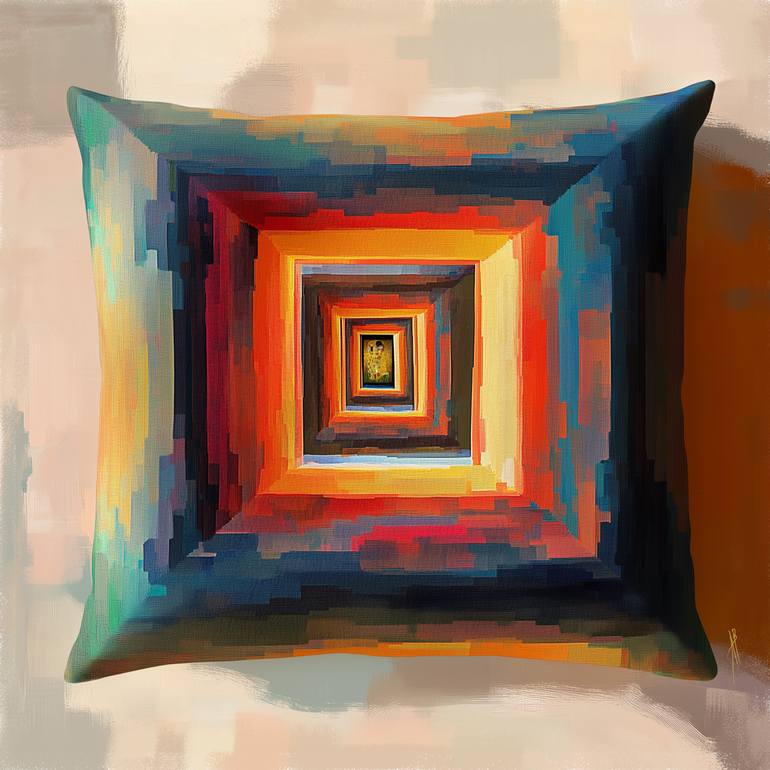 Original Symbolism Abstract Digital by Anna Bogh