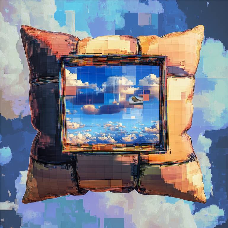 Original Symbolism Abstract Digital by Anna Bogh