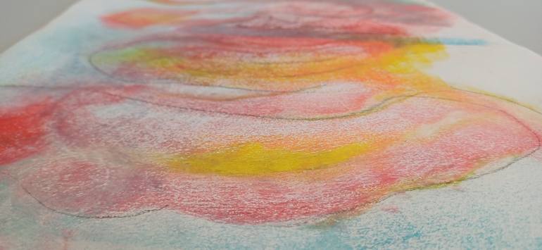 Original Abstract Expressionism Abstract Painting by Irina Georgiana Miu