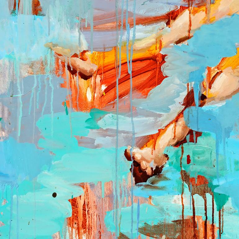 Original Fauvism People Painting by Taekgeun Song