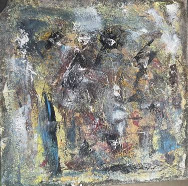 Original Abstract Expressionism Abstract Mixed Media by Sergey Hobo
