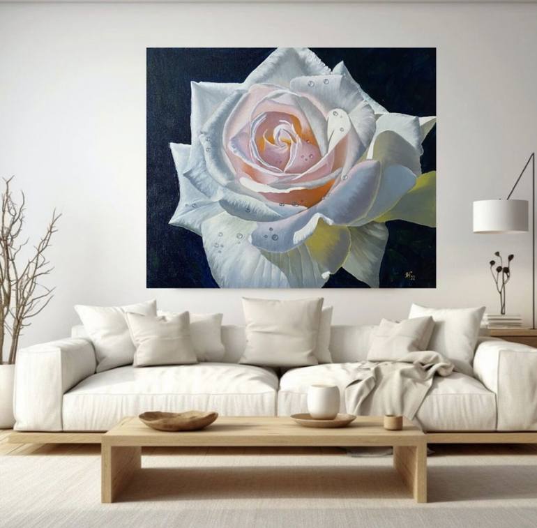 Original Realism Floral Painting by Nataliia Yakovenko