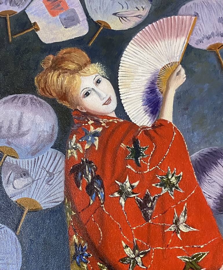 Original Impressionism Women Painting by Nataliia Yakovenko