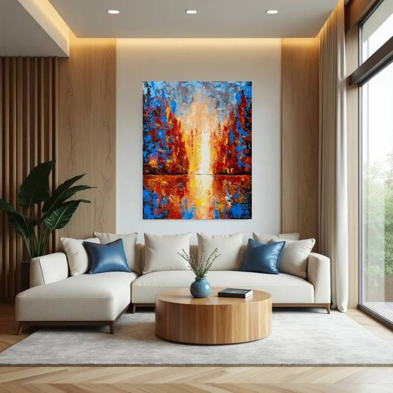Original Abstract Painting by Nataliia Yakovenko