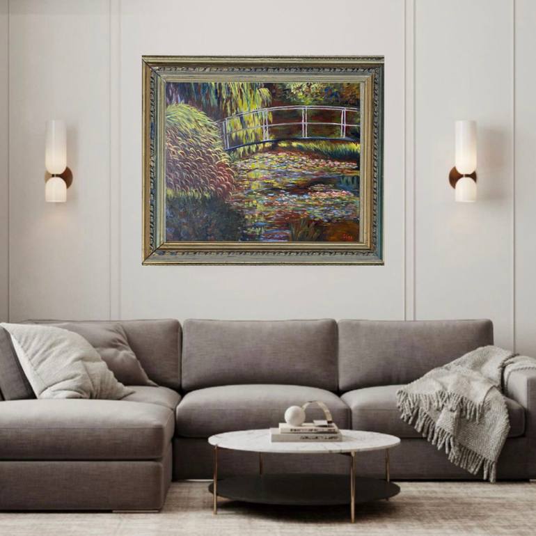 Original Impressionism Landscape Painting by Nataliia Yakovenko