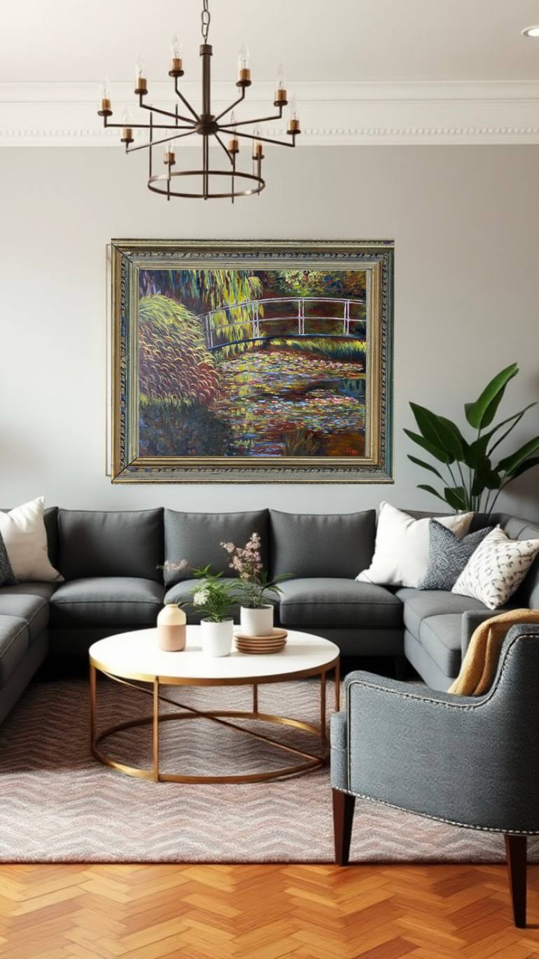 Original Impressionism Landscape Painting by Nataliia Yakovenko
