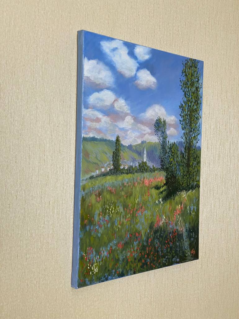 Original Impressionism Landscape Painting by Nataliia Yakovenko