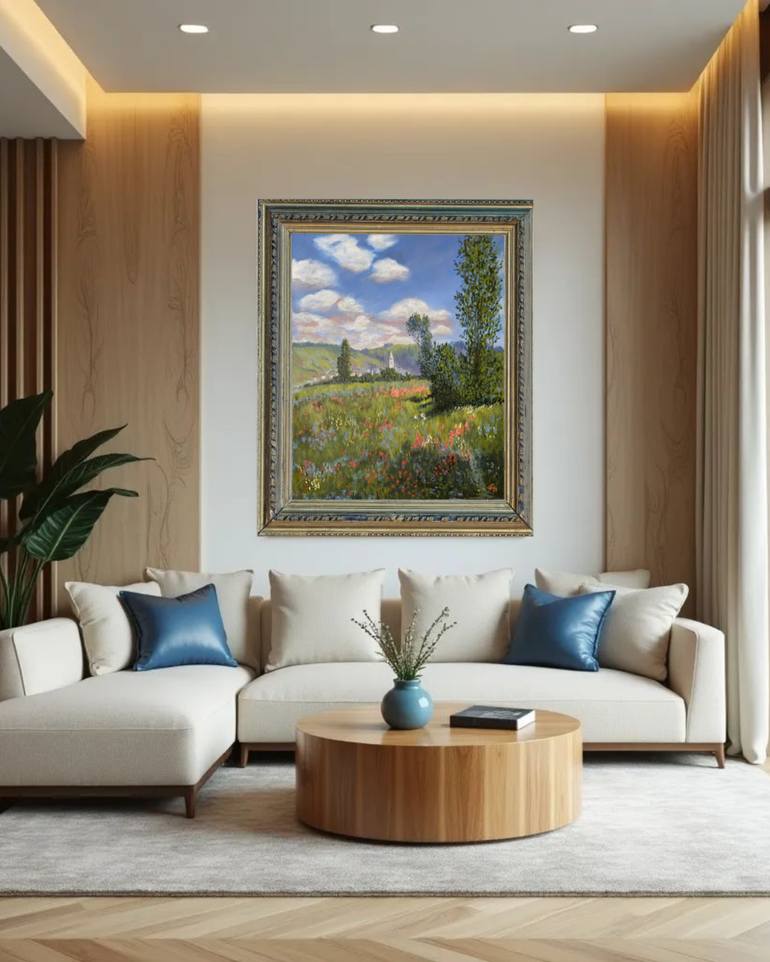 Original Impressionism Landscape Painting by Nataliia Yakovenko