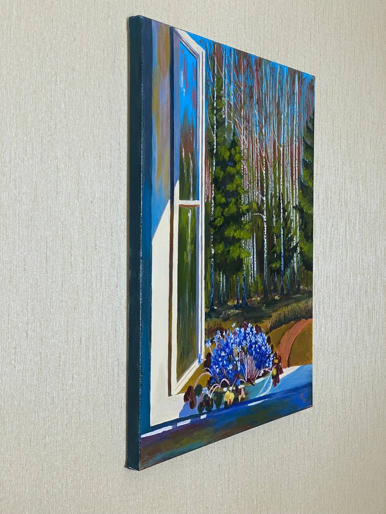 Original Impressionism Landscape Painting by Nataliia Yakovenko