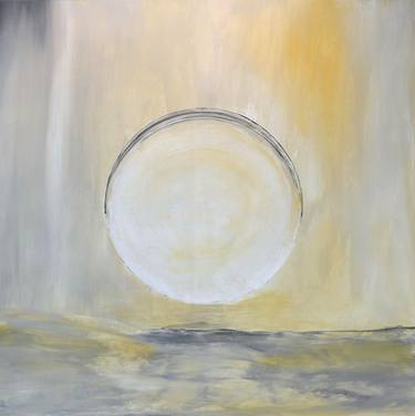 Original Abstract Expressionism Outer Space Paintings by Trilia Solenne