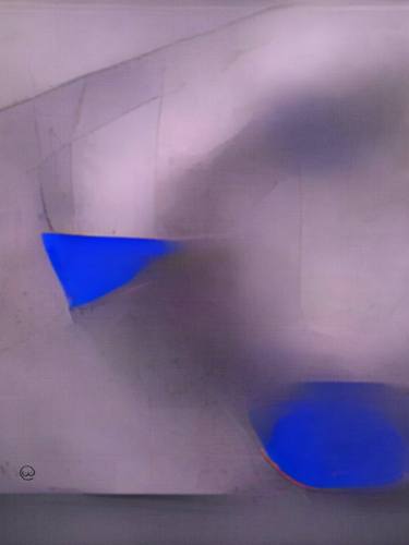 Original Street Art Abstract Painting by Yekaterina Yermolayeva