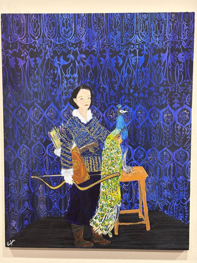 Print of Figurative Women Paintings by Cece Rubin