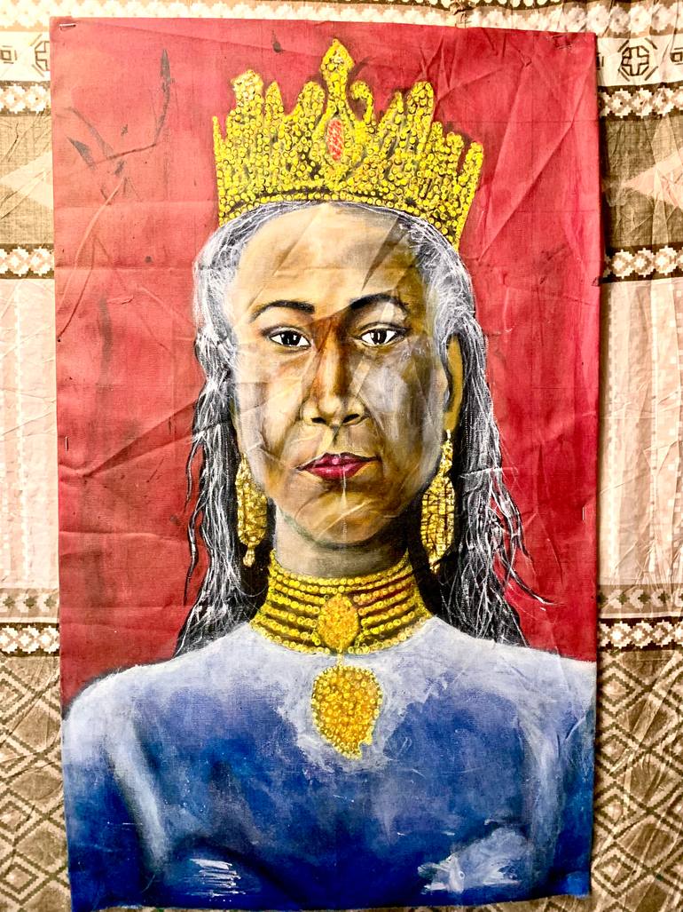 Original Abstract Expressionism Fantasy Painting by Timothy Stephen Nenji