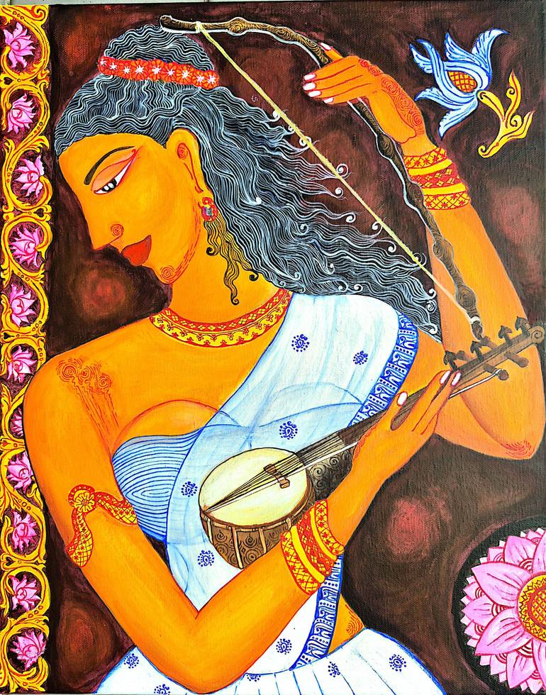 Print of Classicism Classical Mythology Paintings by Manuja Harshini Amarasinghe