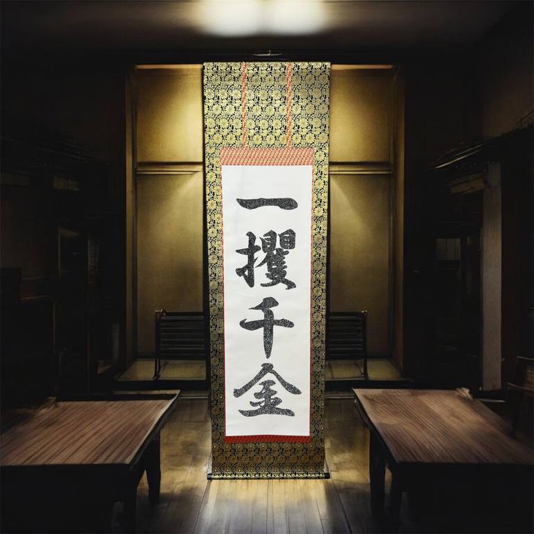 Original Art Deco Fashion Painting by G-Baller Art