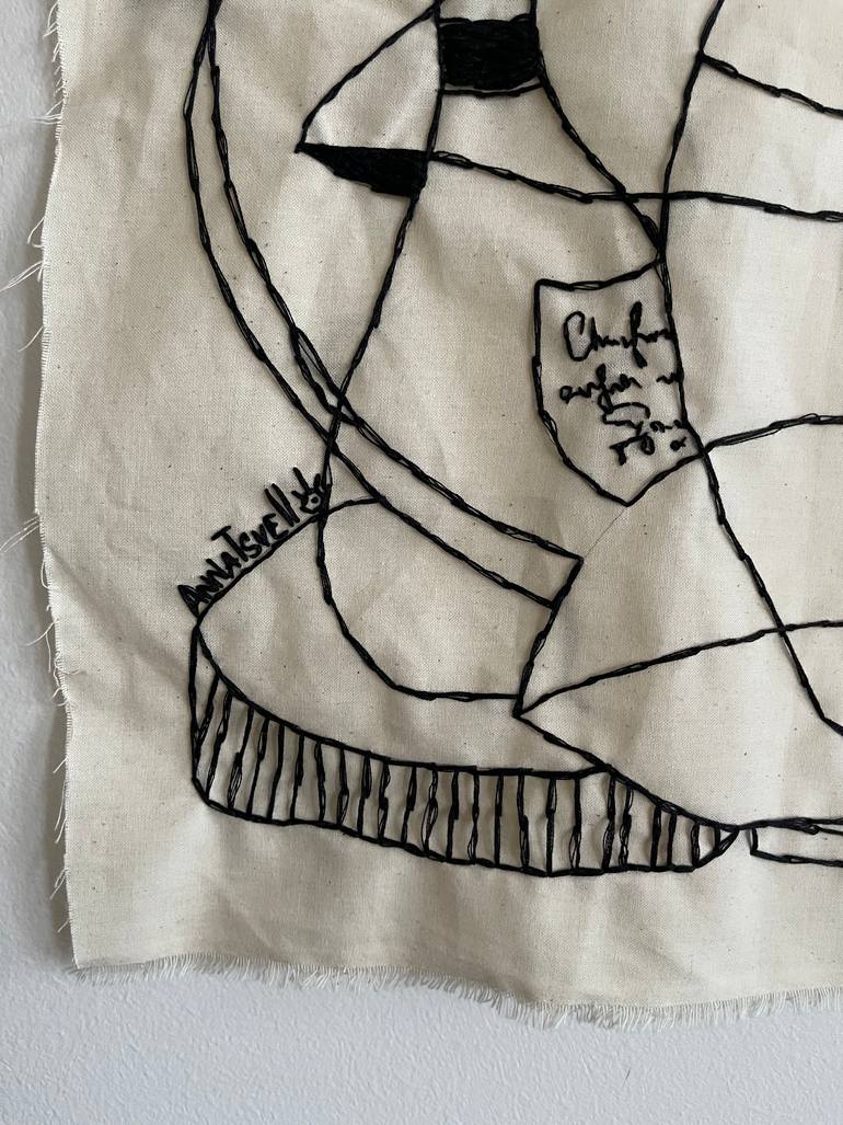 Original Abstract Expressionism Abstract Mixed Media by Anna Tsvell